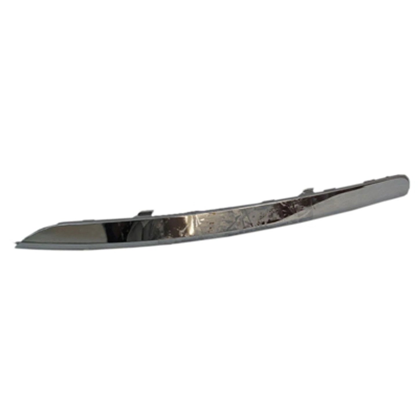 Replacement Chrome ABS Plastic Passenger Side Front Bumper Cover Molding