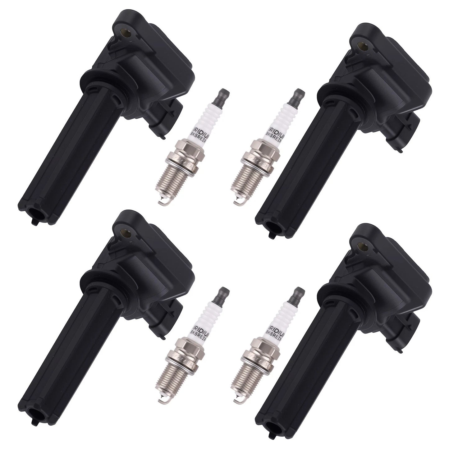 Ignition Coils & Spark Plugs Kit for Saab 9-3 2.0L (2004–2011)