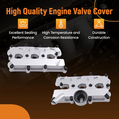 Cylinder Head Valve Covers for Audi A4 S4 Q5 3.0L V6 (2012–2019)