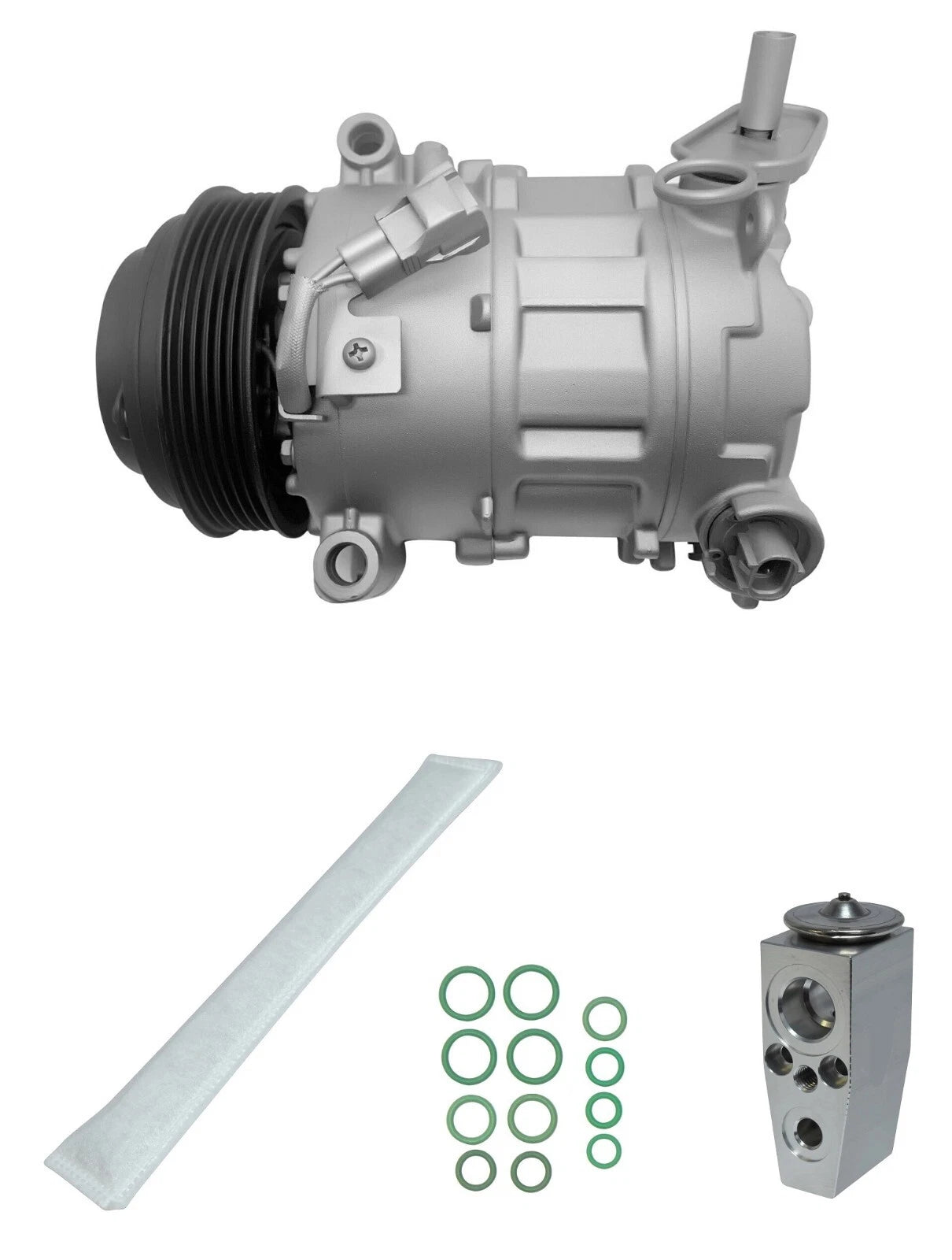 A C Compressor Kit Replacement for Chrysler 200 2.4L (2015–2015)