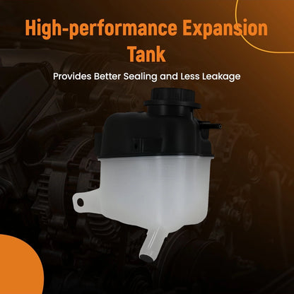 Coolant Reservoir w/ Cap for Ford Explorer Police (2013–2018) Lincoln MKS (2009–2016)
