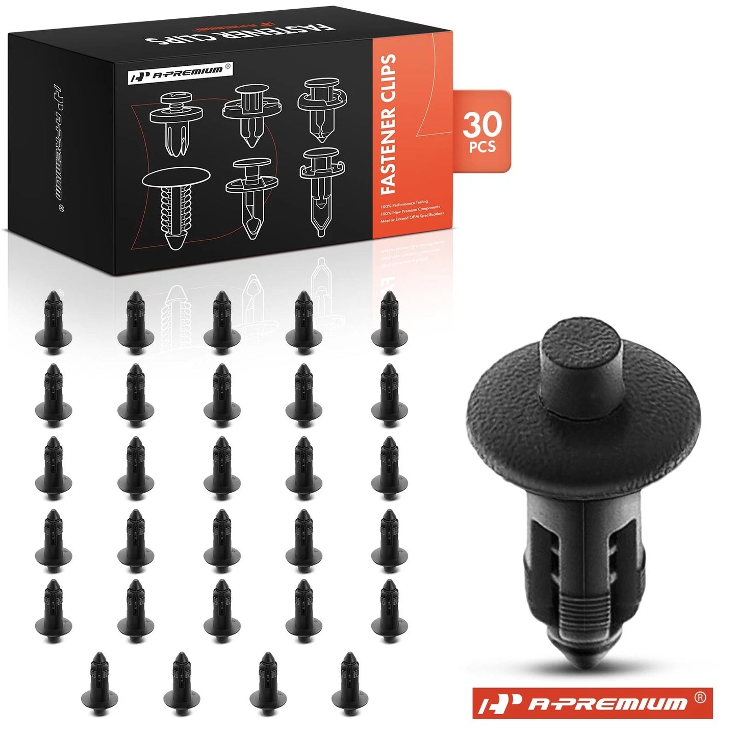 30Pcs Door Trim Clips with Drive Pin Retainers for Chevy Pontiac