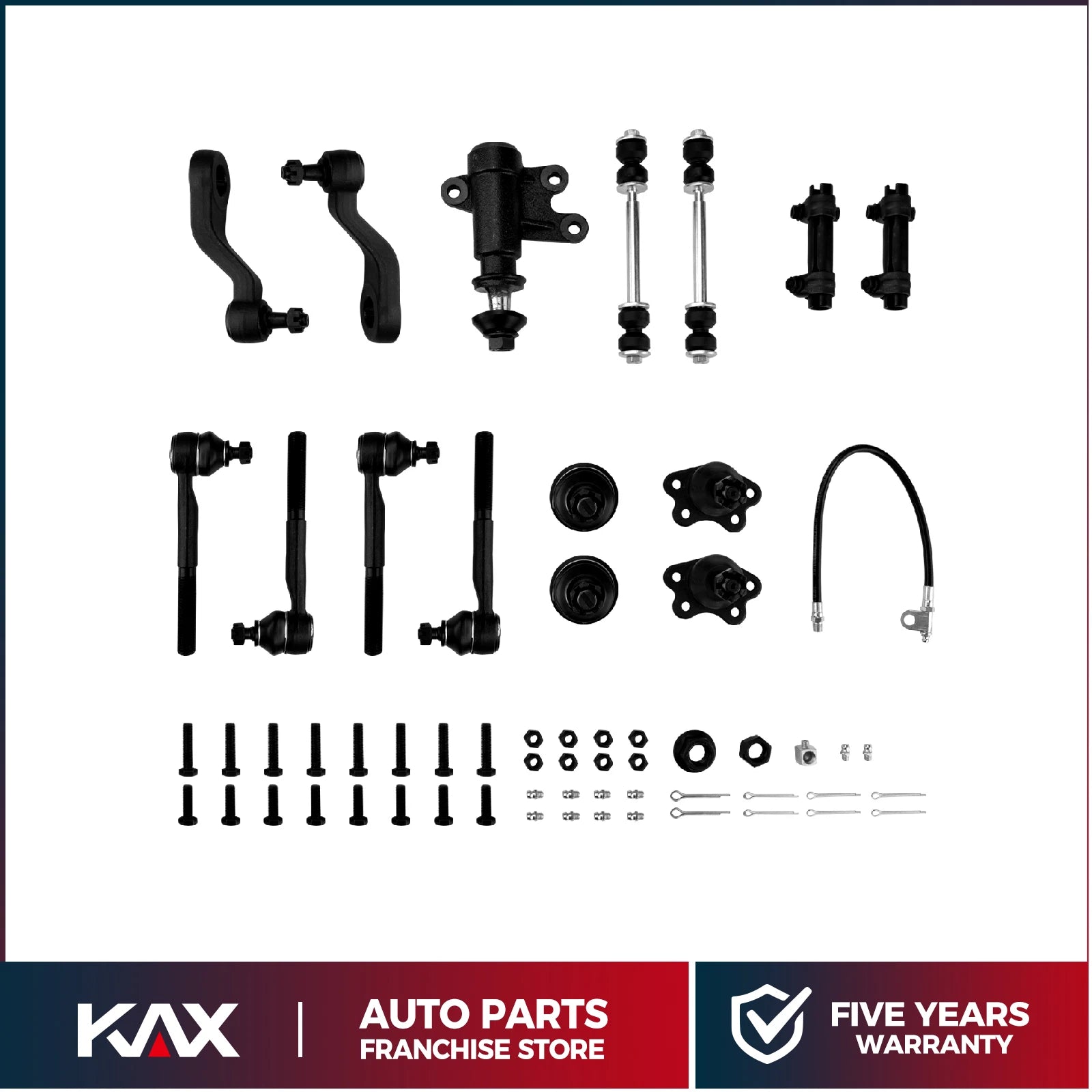 Front Complete Suspension Kit for Chevy K1500 K2500 Suburban Yukon Tahoe (2009–2014)