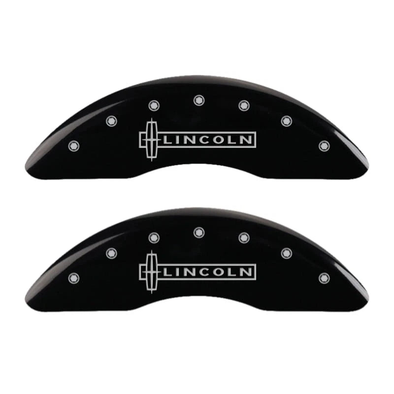 Caliper Covers Set of 4 Black for Lincoln Aviator Black Label (2020–2024)