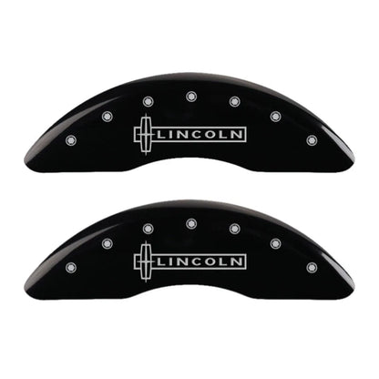 Caliper Covers Set of 4 Black for Lincoln Aviator Black Label (2020–2024)