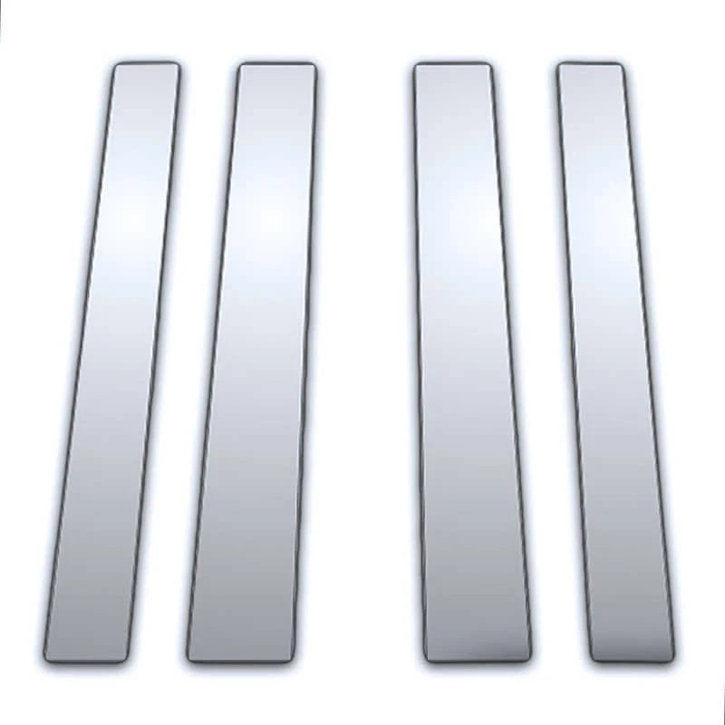 4Pc Chrome Pillar Posts Replacement for Chevrolet Colorado/Canyon Crew (2004–2012)