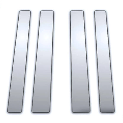 4Pc Chrome Pillar Posts Replacement for Chevrolet Colorado/Canyon Crew (2004–2012)