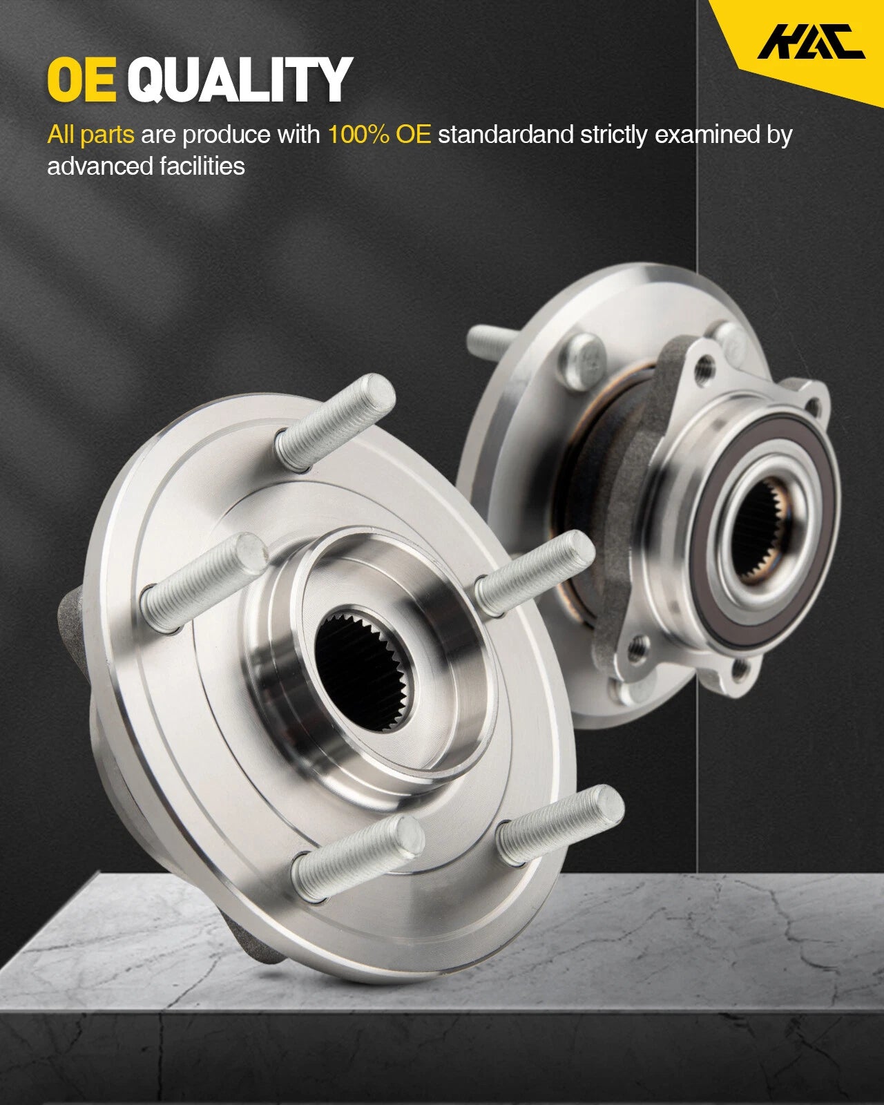Front Wheel Bearing Hub for Buick LeSabre Oldsmobile 88 (1991–1999)