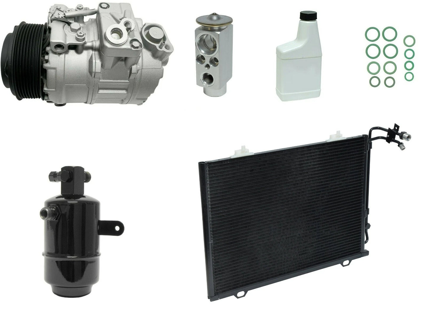 AC Compressor Kit With Condenser for Toyota Hilux (2016–2020)