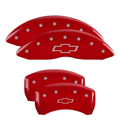 Caliper Covers Set of 4 Engraved Bowtie for 2021–2023 Chevy Traverse