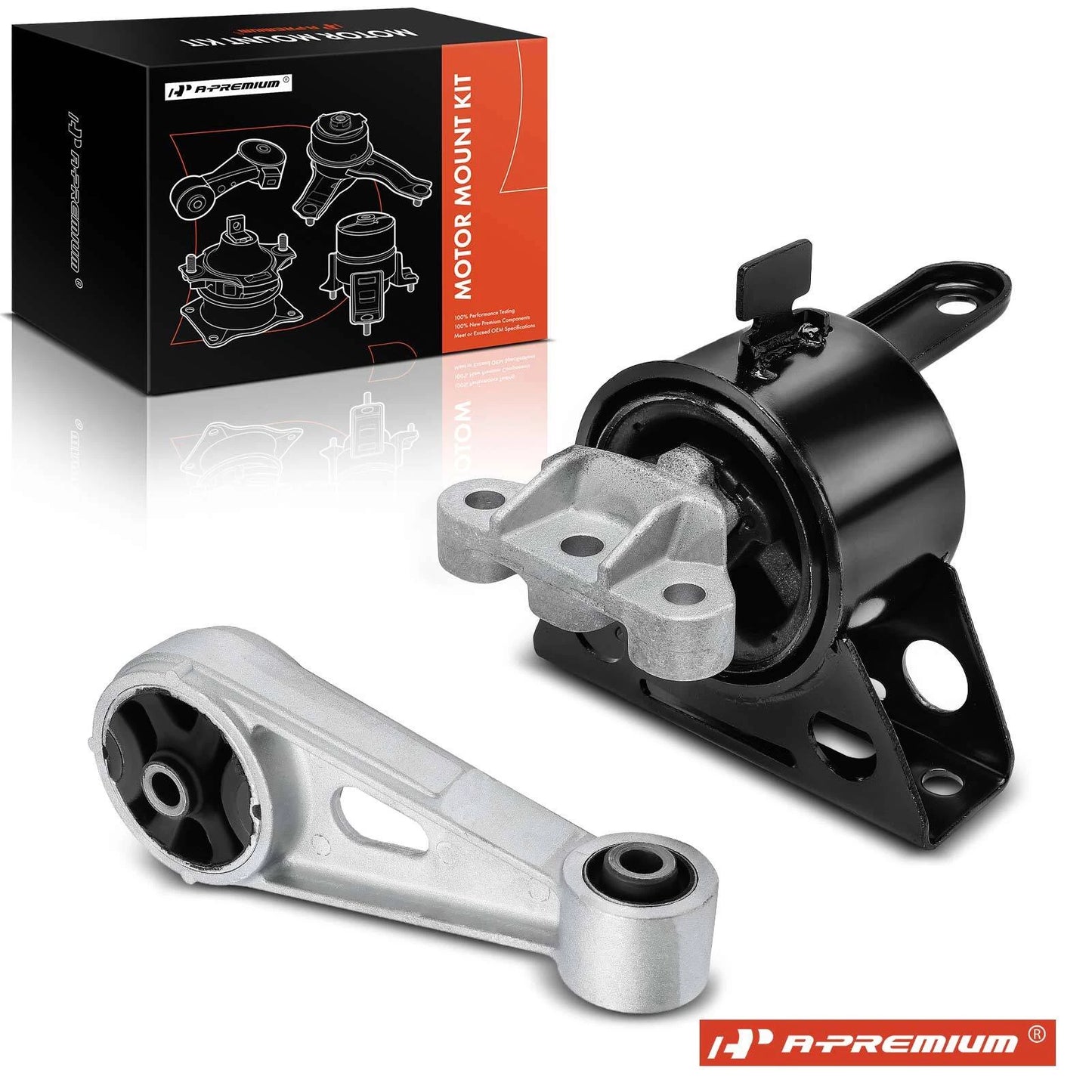 2X Engine Motor & Torque Strut Mount for Chevy Spark (2013–2015)