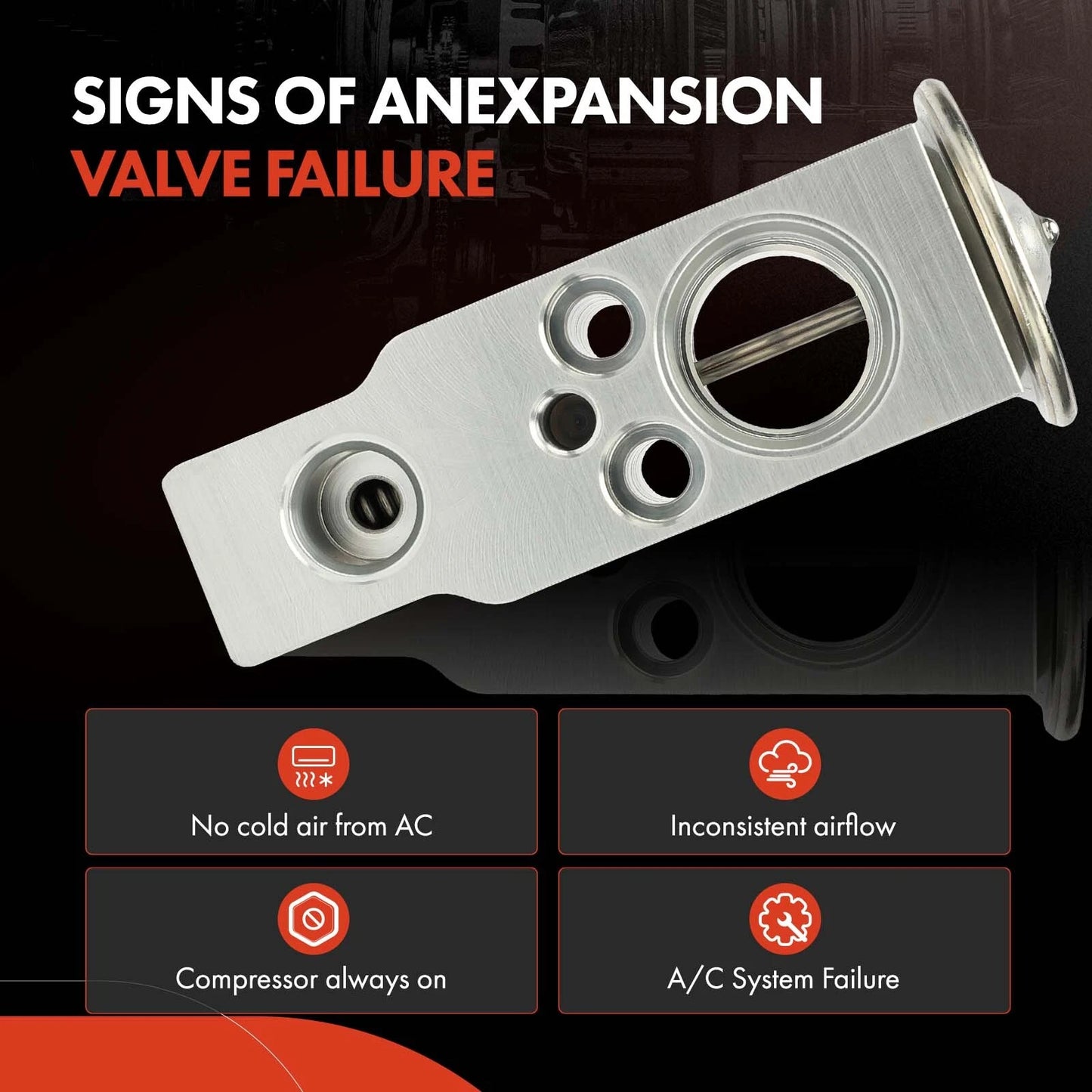 A/C Expansion Valve for Chevrolet Tracker (1999–2004)