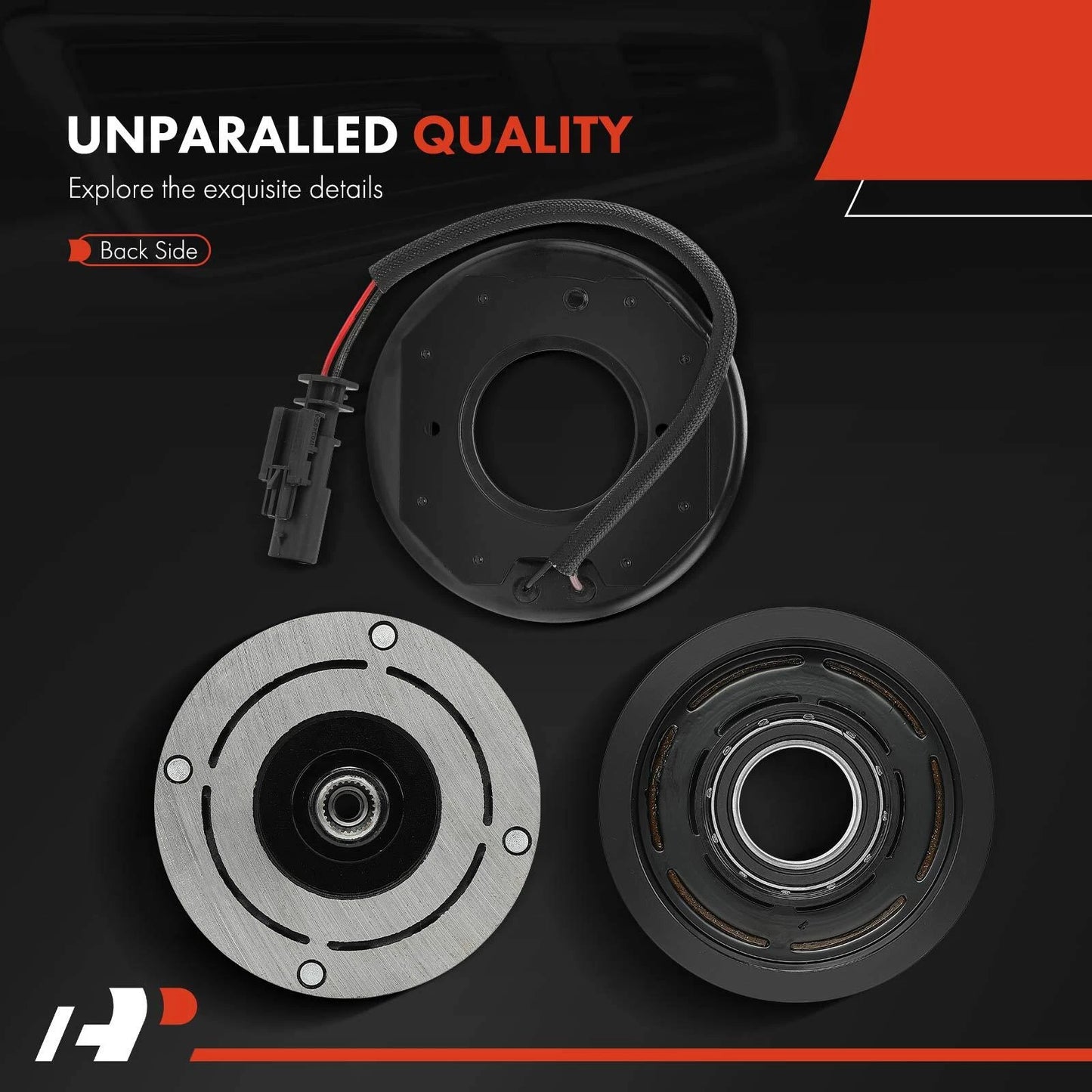 A/C Compressor Clutch Kit for Chevy Camaro (2016–2021) Cadillac ATS (2013–2019)