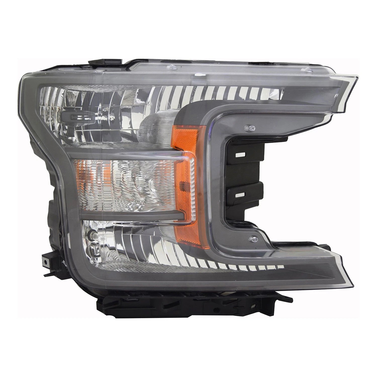Replacement Passenger Side Halogen Headlight Assembly For 2018-2020 Ford F150
