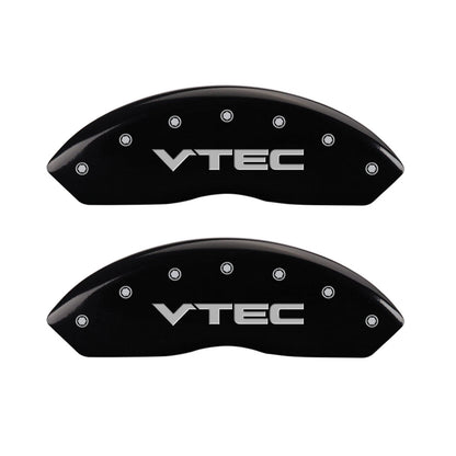 Caliper Covers Set of 4 Gloss Black for Acura RL (1999–2004) by MGP