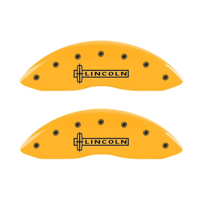 Caliper Covers Set of 4 Engraved Lincoln for Lincoln Navigator (2018–2024)