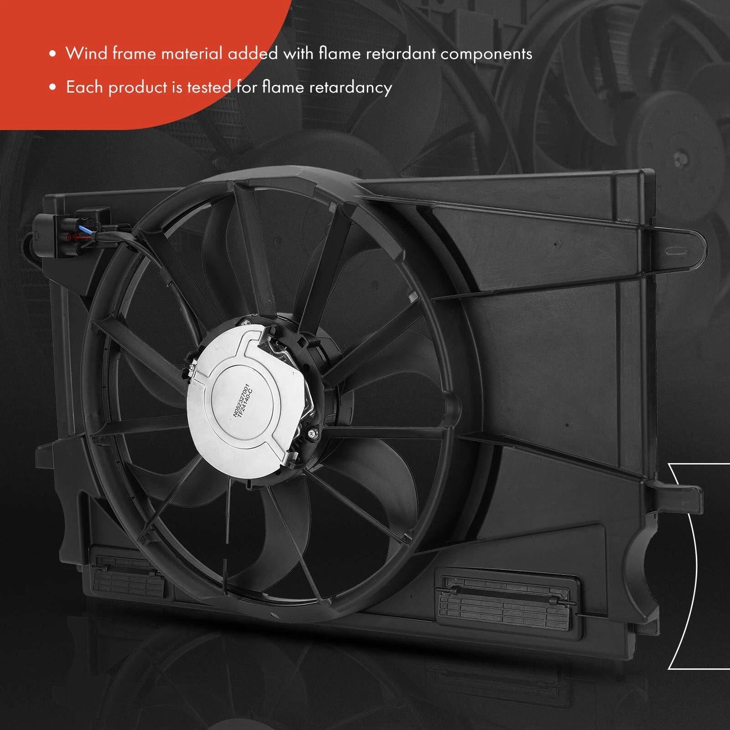 Cooling Fan Assembly for Chevy Cruze (2017–2019)