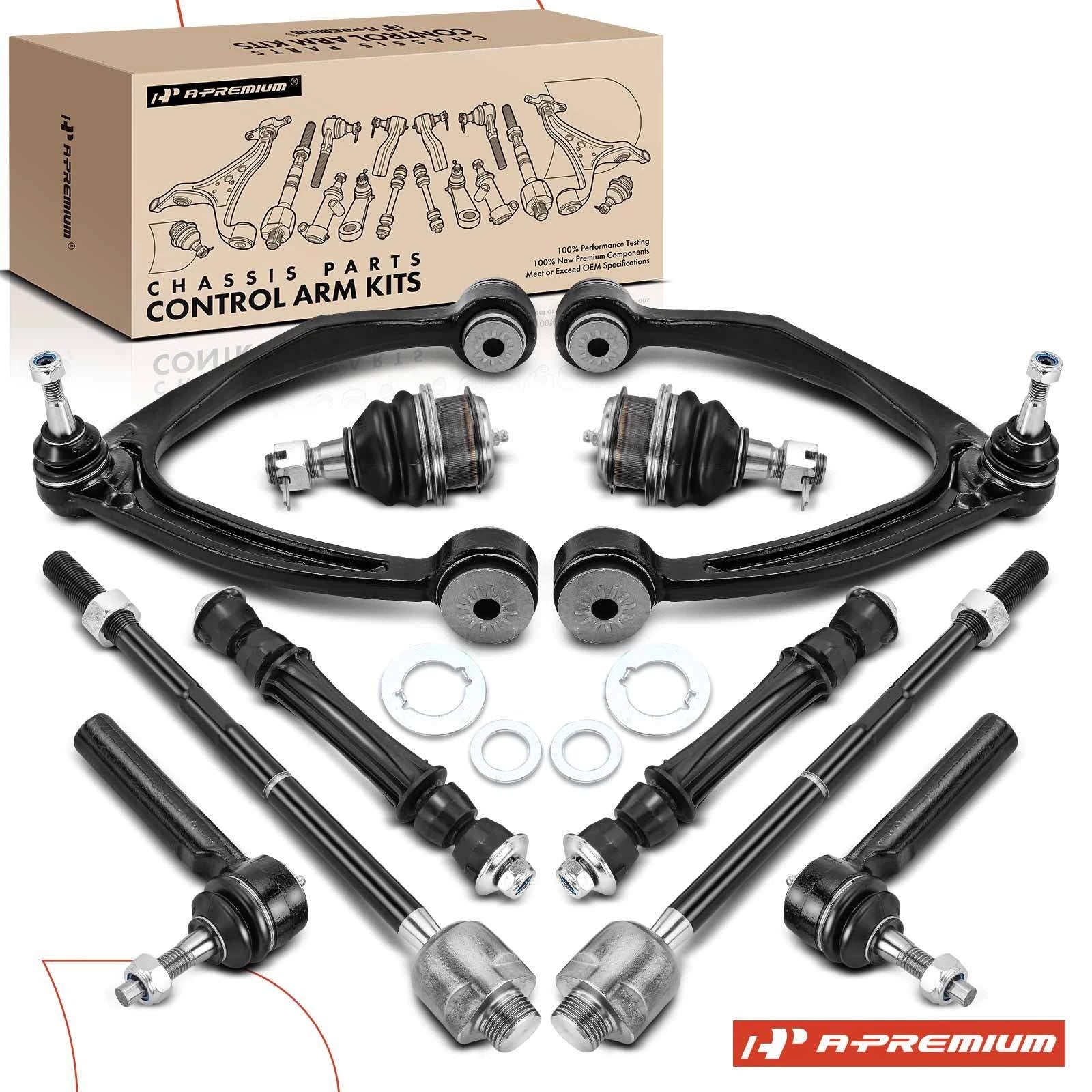 10x Front Control Arm Ball Joints for Chevy Silverado