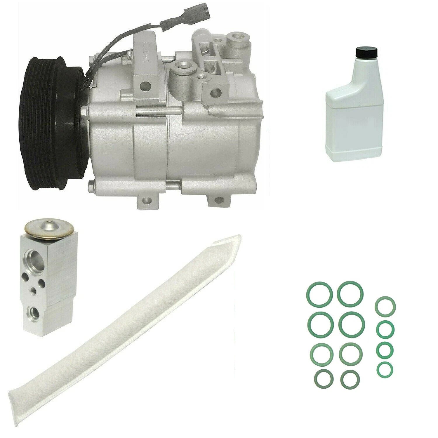 Air Compressor Kit Replacement for Hyundai Santa Fe 2.7L (2001–2006)
