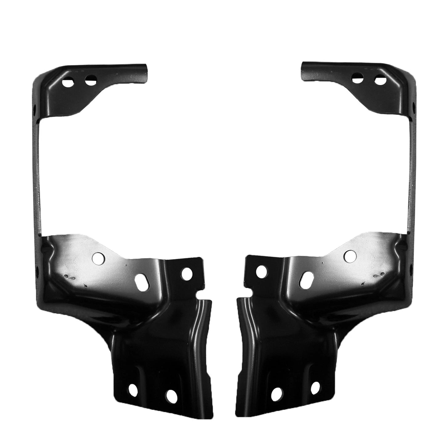 Replacement Steel Front Driver/Passenger Side Bumper Bracket Set