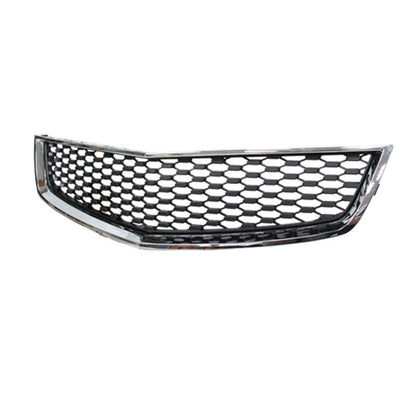 Replacement Black Chrome Plastic Front Lower Grille For 2010-2015 Chevy Equinox