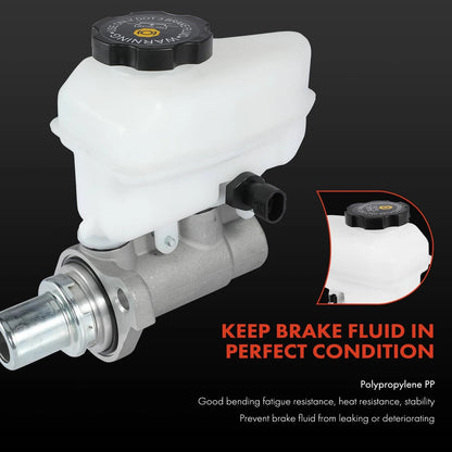 Brake Master Cylinder with Reservoir & Sensor for Chevy Impala (2009–2013)
