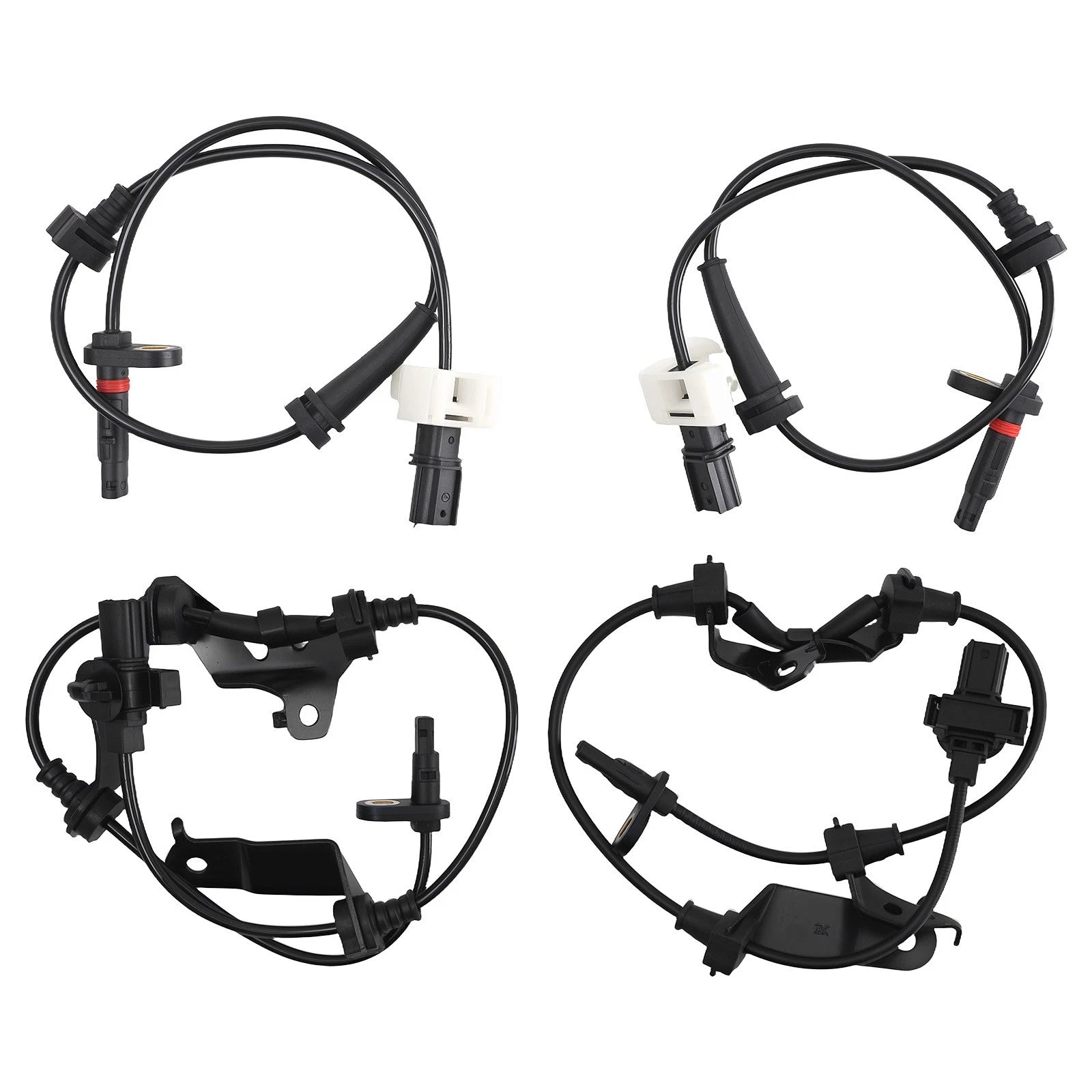 Front Rear Left Right ABS Sensors for Honda Accord & Acura TSX (2008–2014)