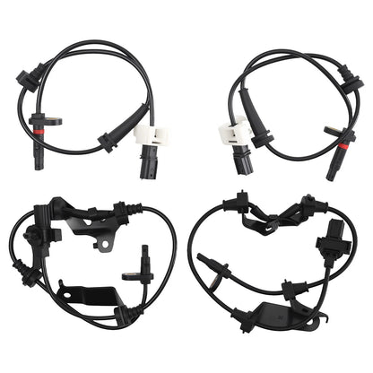 Front Rear Left Right ABS Sensors for Honda Accord & Acura TSX (2008–2014)
