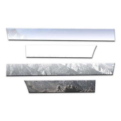 Diamond Grade 4pc Stainless Steel 6" Rocker Panels for 2007-2017 Ford Expedition
