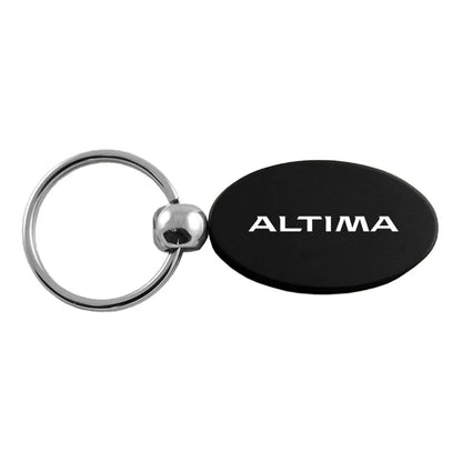 Black Oval Keychain KC1340.ALT.BLK - Officially Licensed for Nissan Altima