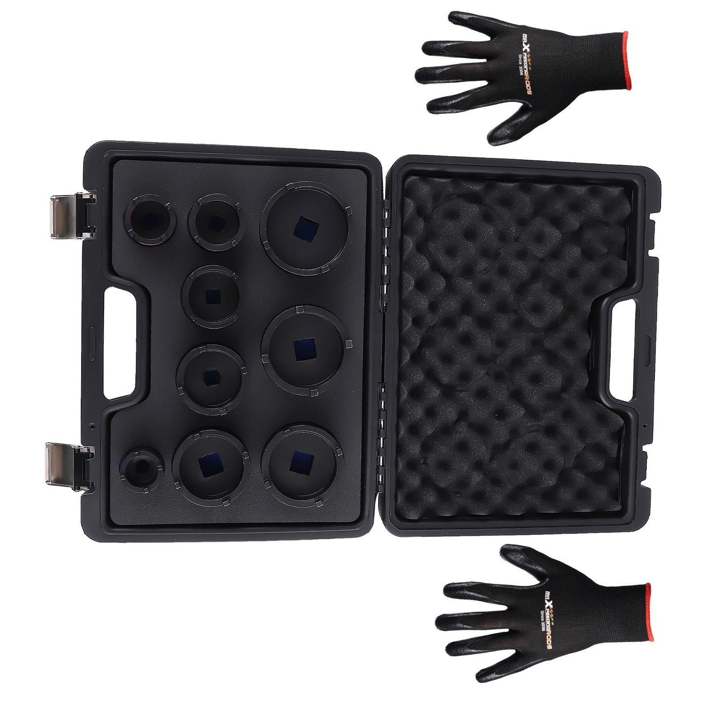 Grooved Lock Nuts Socket Set for KM4–KM12 (2014–2021)