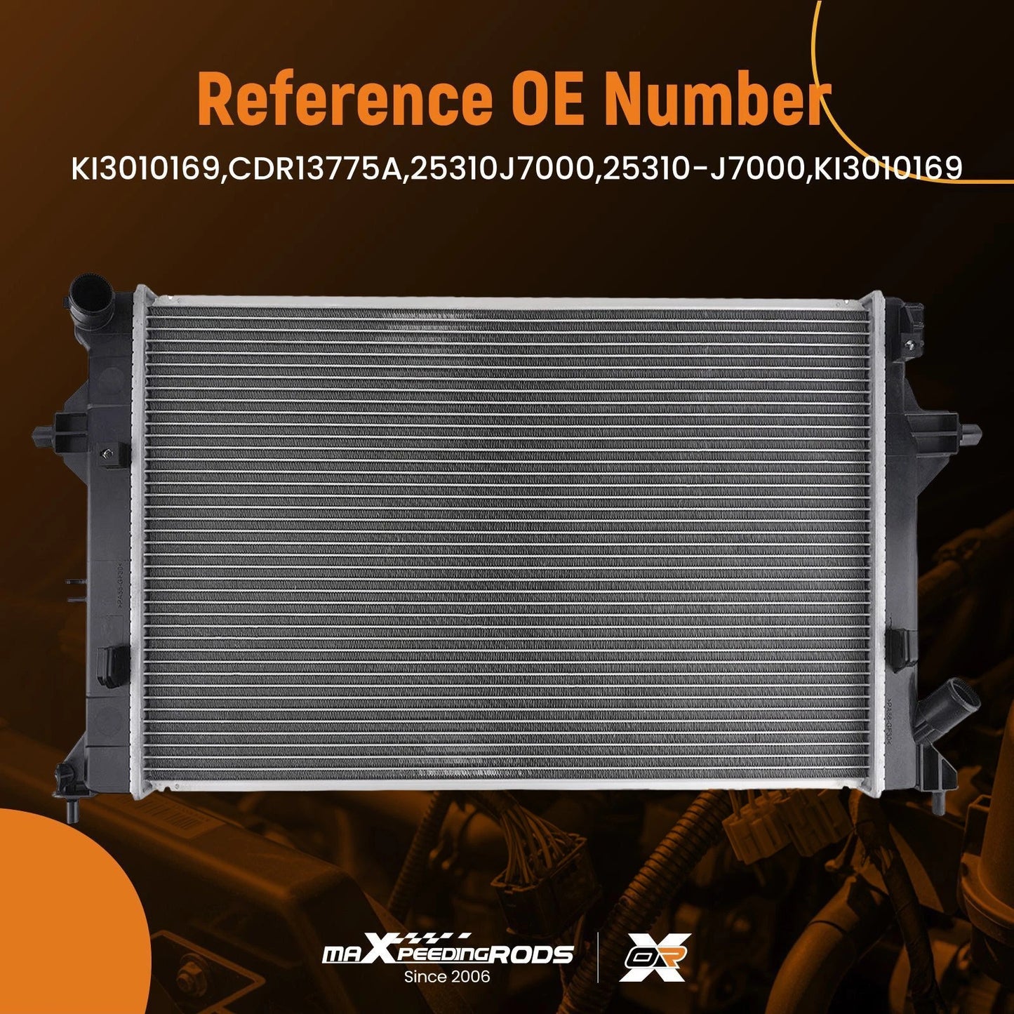 Advanced Cooling System Part for Kia Forte 2.0L (2019–2023) Cross Flow Type