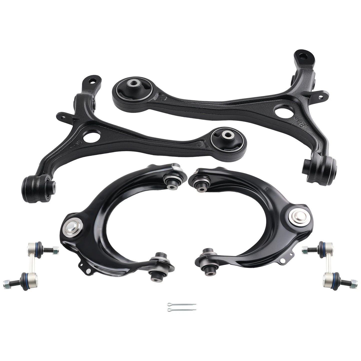 Front Upper Lower Control Arm Sway Bar Links Kit for Honda Accord (2003–2007)