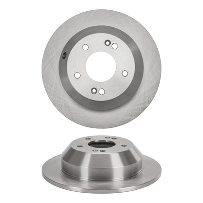 2x Rear Coated Brake Rotors for 2011–2015 Kia Sorento (11.9 in)