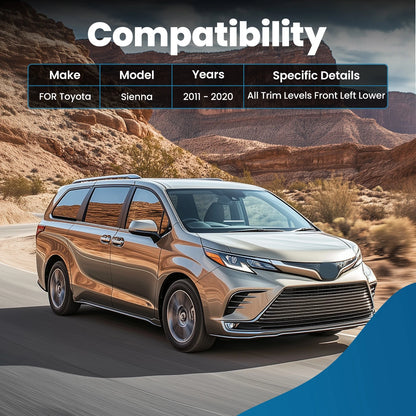 Lower Ball Joint for Toyota Sienna (2011–2020)