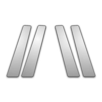 4Dr 4Pc Chrome Pillar Posts for 2010-2012 Volkswagen Gti - P7238