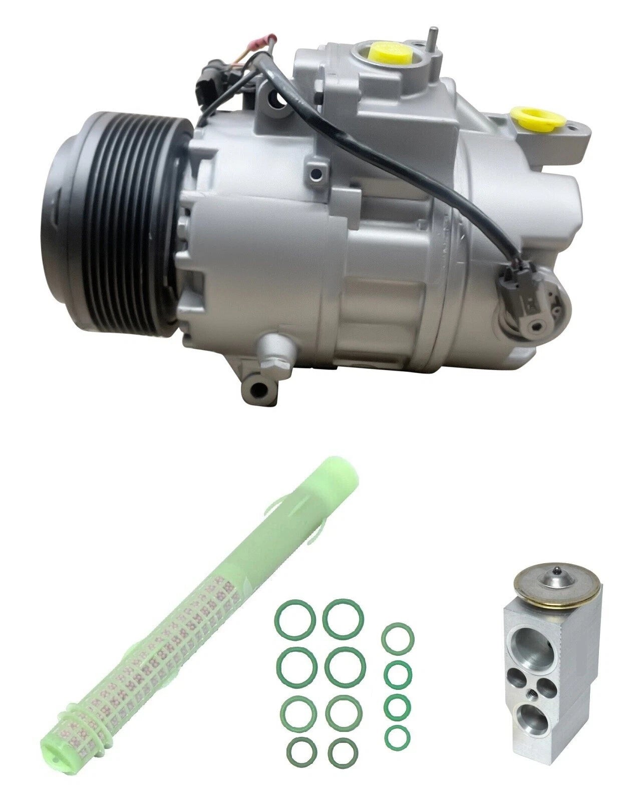 AC Compressor Kit for BMW 740i 3.0L Turbo (2011–2015)