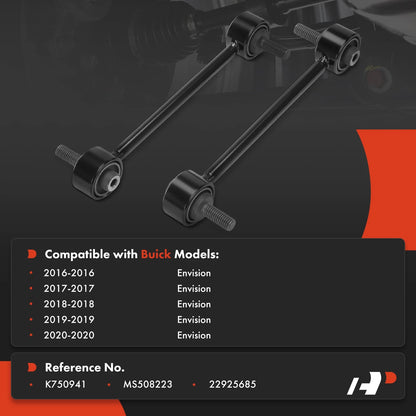 2X Rear Sway Bar Link for Buick Envision (2016–2020)