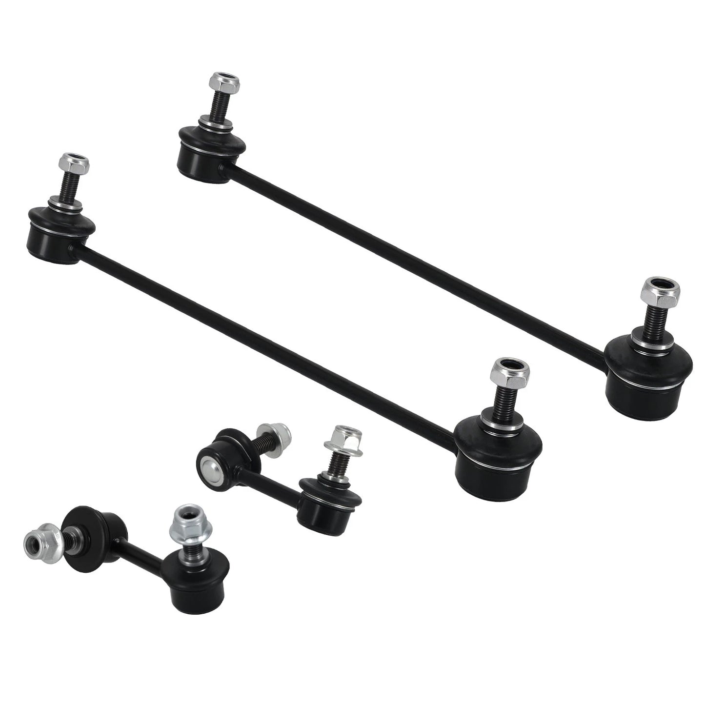 4pc Front Rear Sway Bar End Links Set for Honda Civic Acura ILX (2016–2021)