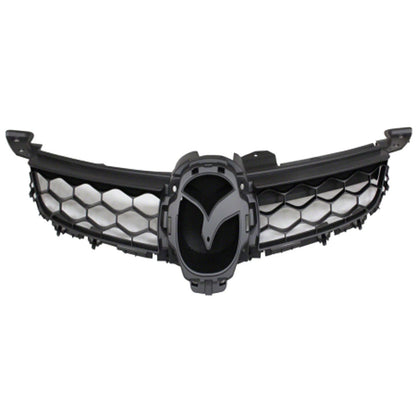 Replacement Black Plastic Front Upper Grille For 2010-2012 Mazda CX7