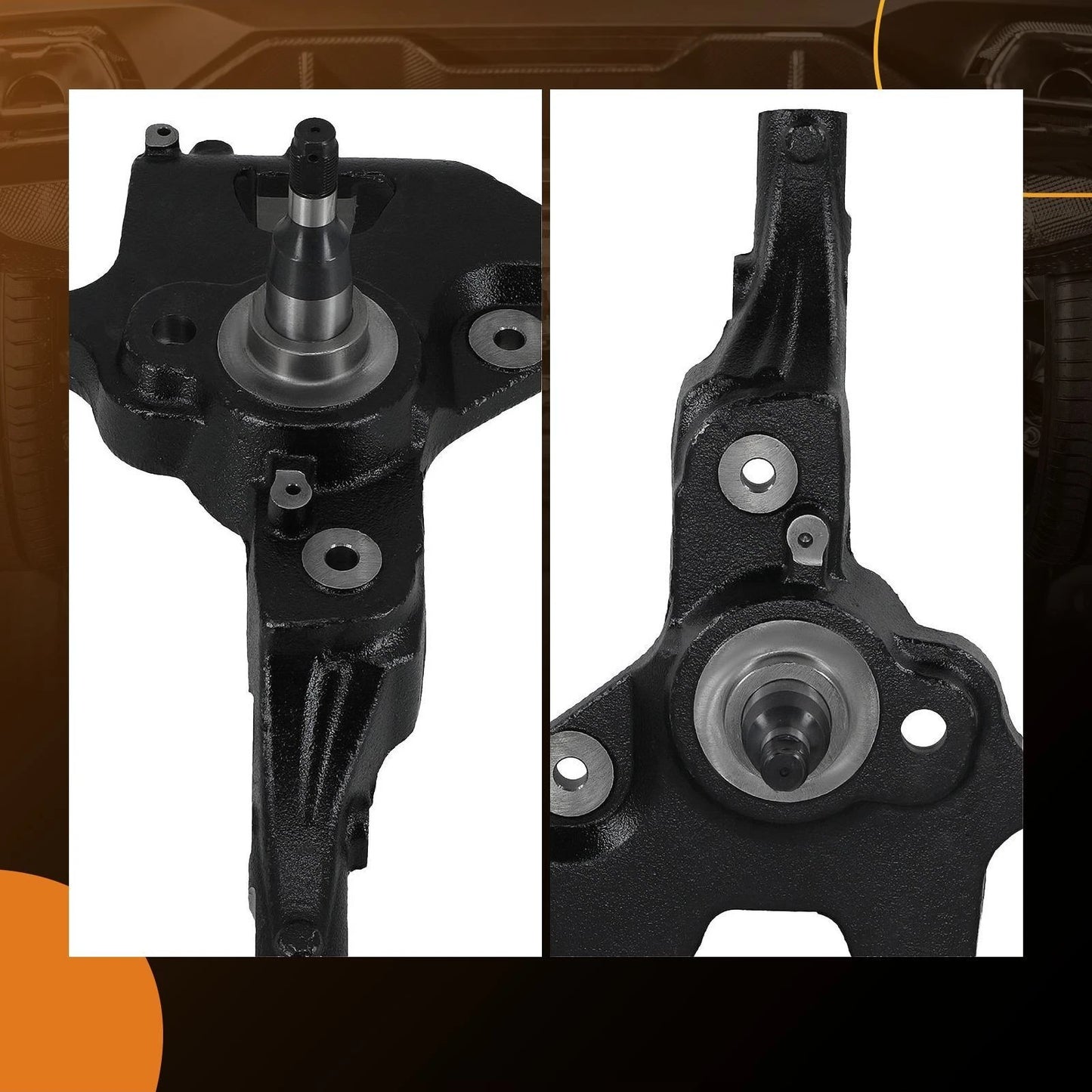 Front Passenger Side Steering Knuckle for Ford Ranger (1999–2009) Steel