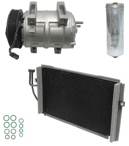 A/C Compressor Kit With Condenser for Volvo S40 2.4L (2004–2004)