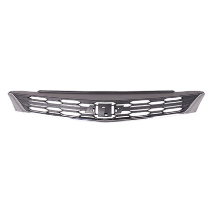 Replacement Black and Chrome ABS Front Upper Grille (See compatibility Chart)