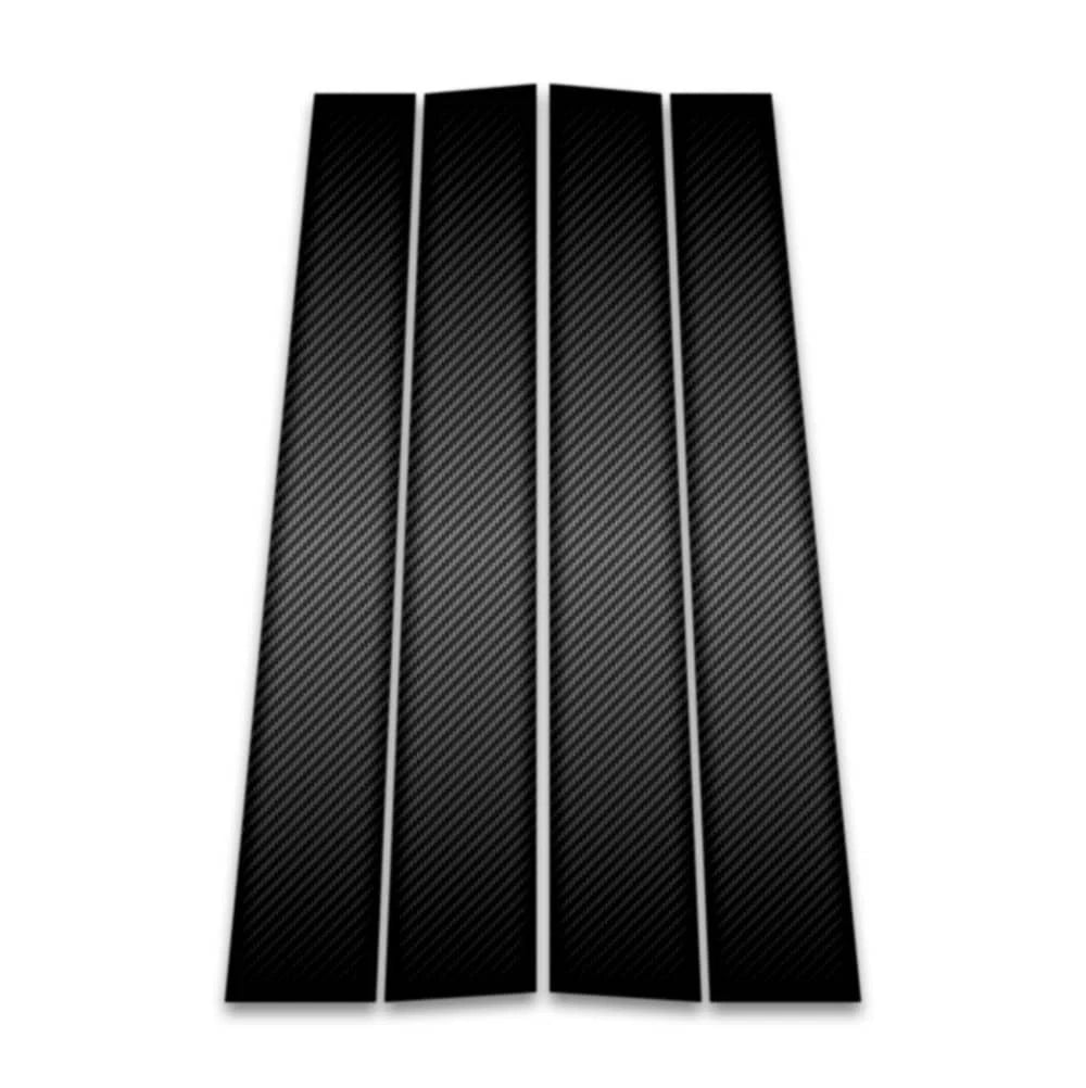 4pc Carbon Fiber Pillar Post Covers for 2003-2010 Toyota Sienna