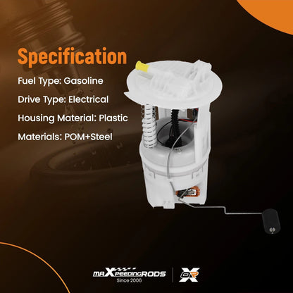 Electric Fuel Pump Module Assembly for Chrysler PT Cruiser (2004–2010) 2.4L