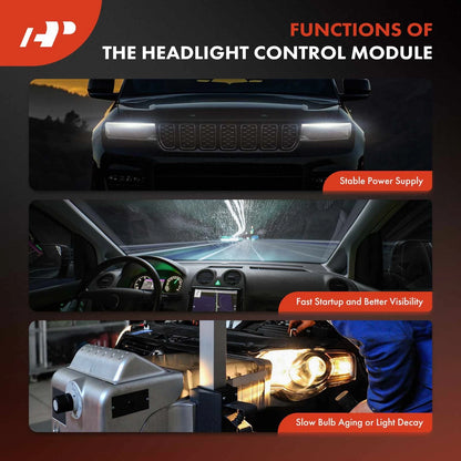 2X HID Headlight Ballast for Chevy