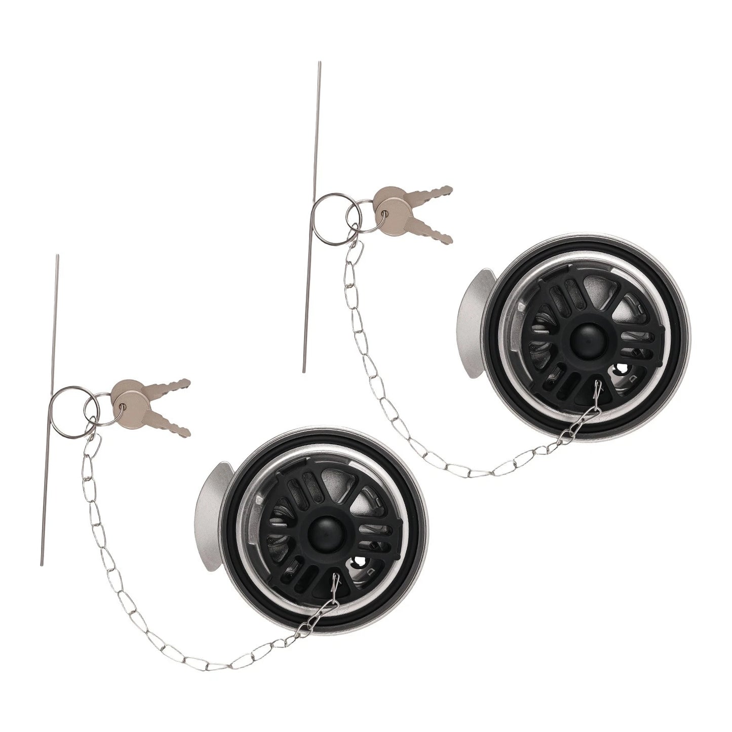Anti-Theft Lock for Peterbilt 378 379 384 385 (1987–2015) 4" Diameter