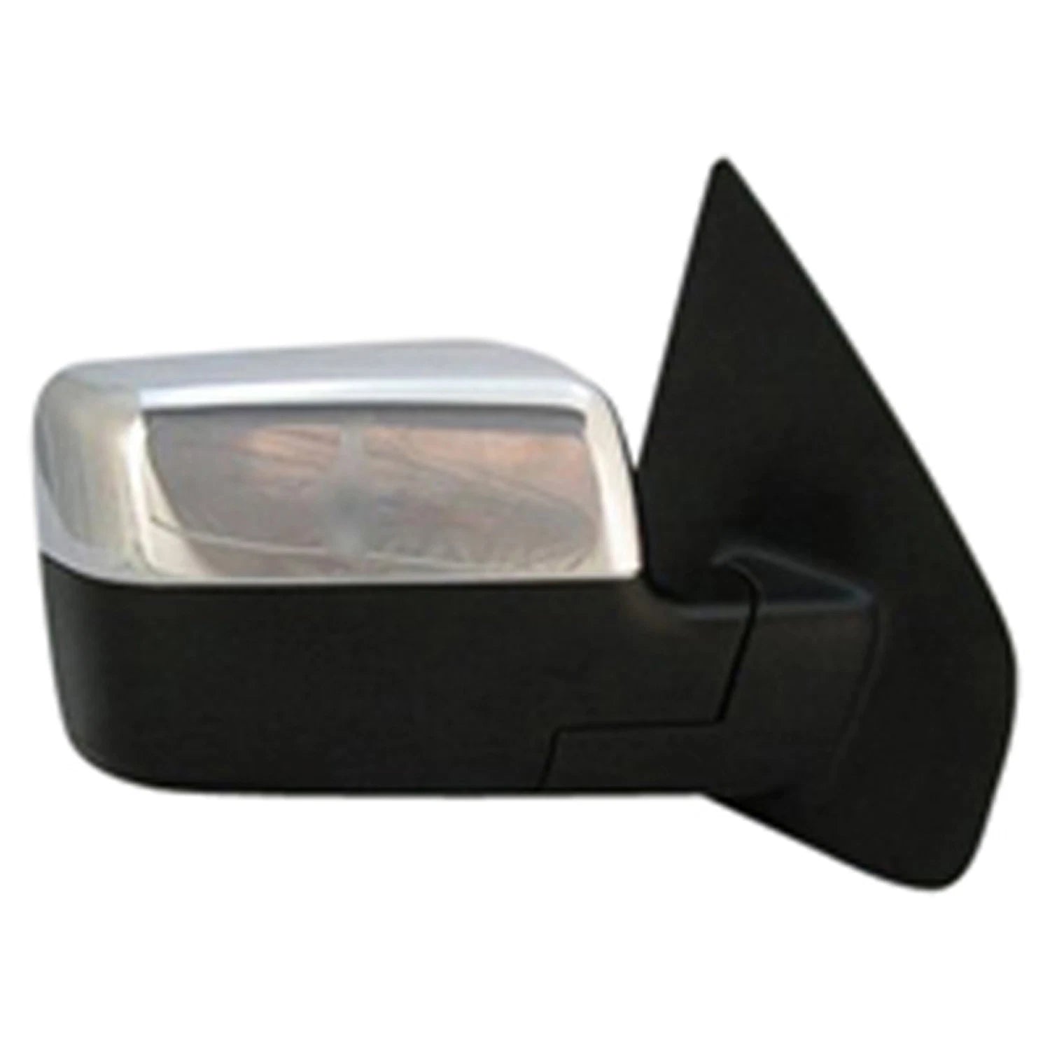 Chrome Passenger Power Door Mirror w/Heated Glass w/Turn Signal w/o Puddle Lamp