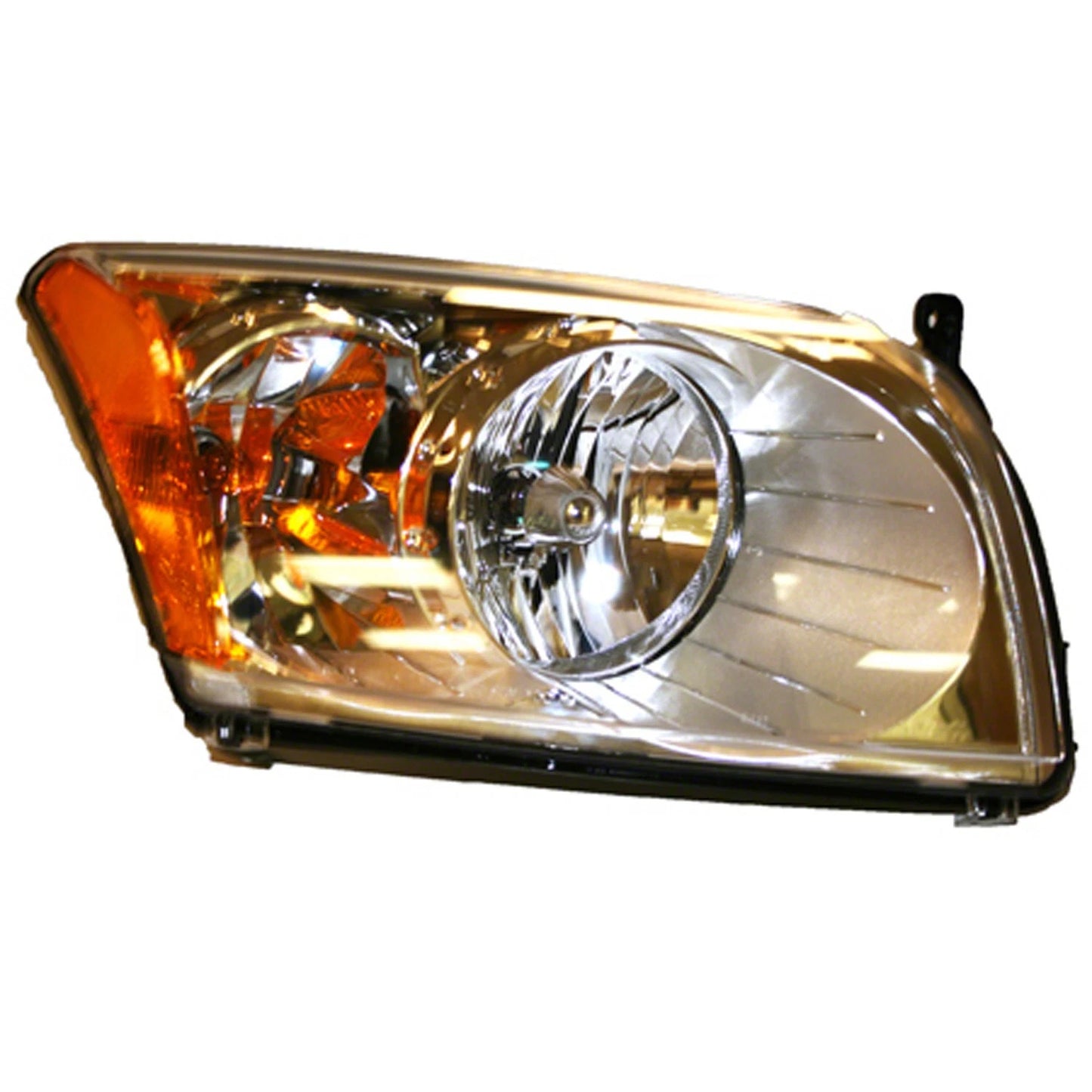 Replacement Passenger Side Head Light Lens/Housing w/o Leveling System