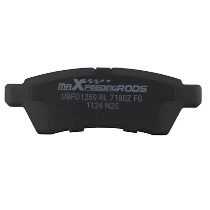 Front Ceramic Brake Pads for Suzuki Equator (2009–2012) and Nissan Xterra (2005–2015)